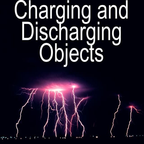 Grade 9, U2-L2, Charging and Discharging Objects