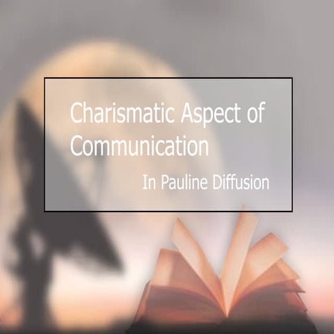 Charismatic Aspect Of Communication Remake