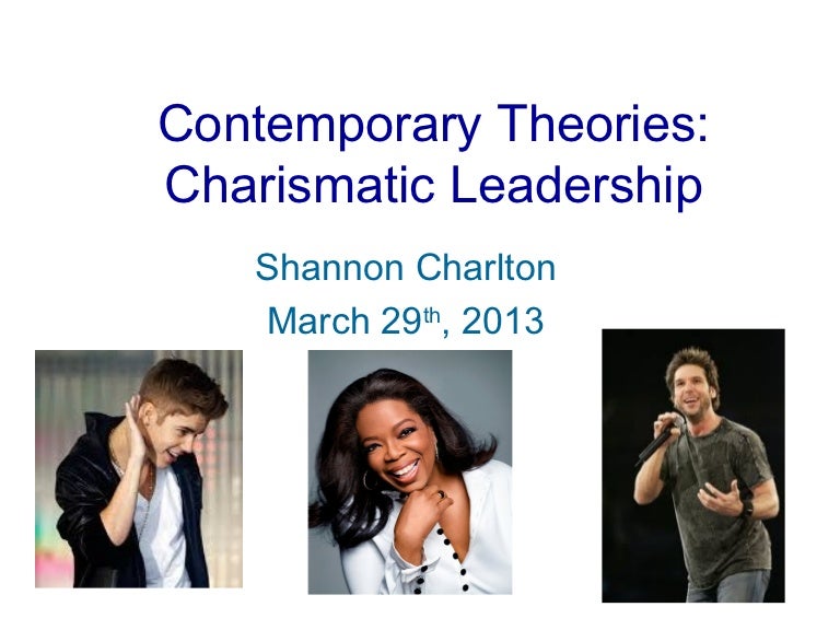 Past and present charismatic leaders
