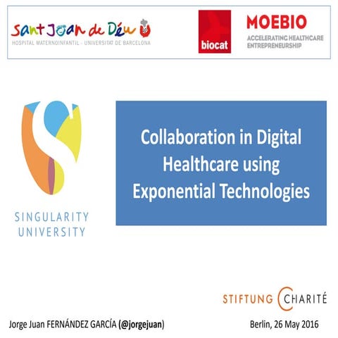 CHARITE ENTREPRENEURSHIP SUMMIT 2016 - Singularity University workshop (27 ma...