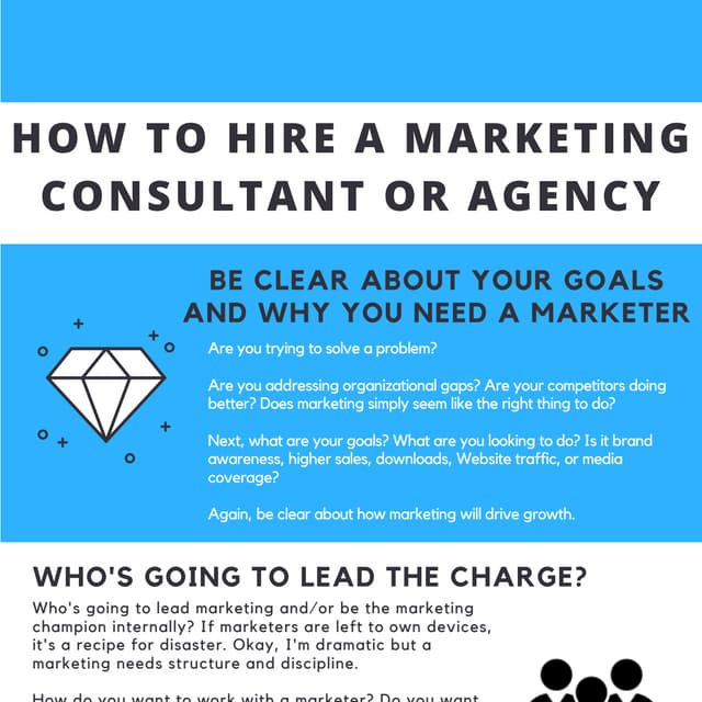 How to Successfully Hire a Marketing Consultant or Agency