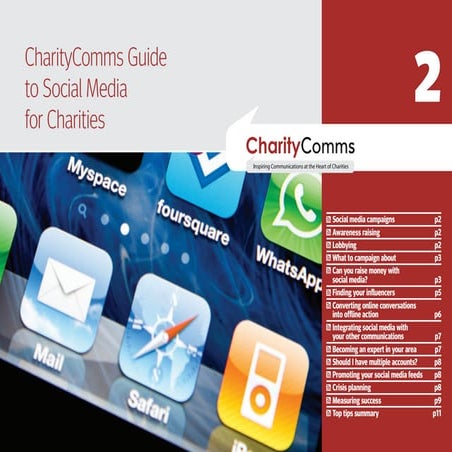CharityComms Guide to Social Media for Charities: Part Two