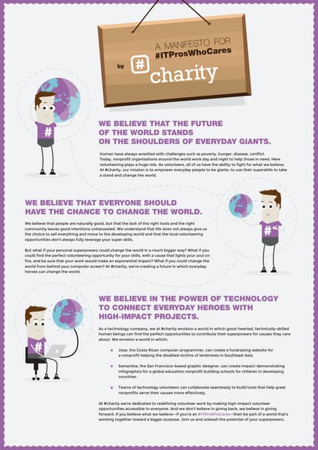 #Charity manifesto