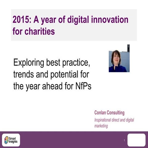 Digital marketing for Charities 2016 