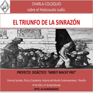Charla coloquio holocausto
