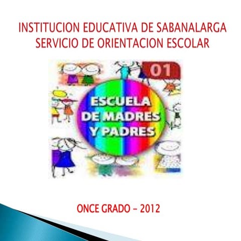 Charla 11°   2012