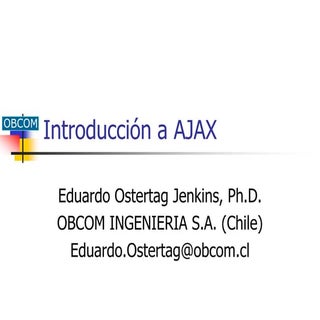 Introduction AJAX
