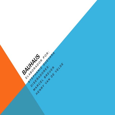 Charla bauhaus