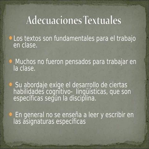 Adaptaciones Textuales
