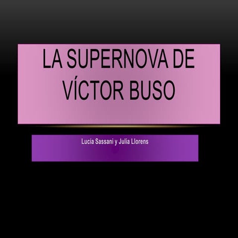 CHARLA DE VÍCTOR BUSO 2