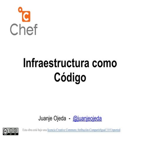 Infraestructura como código