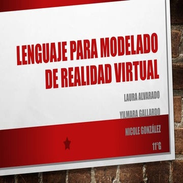 lenguaje de modelado virtual