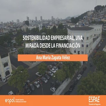 Charla de Ana María Zapata | ESPAE - CEMDES