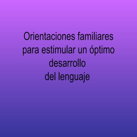 Charla padres orientaciones