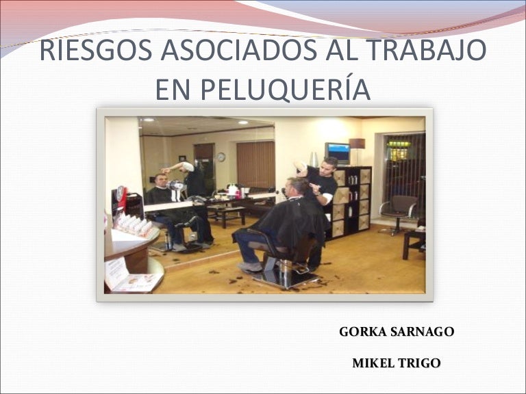 Riesgos y Medidas Asociados al Trabajo en una Peluquería
