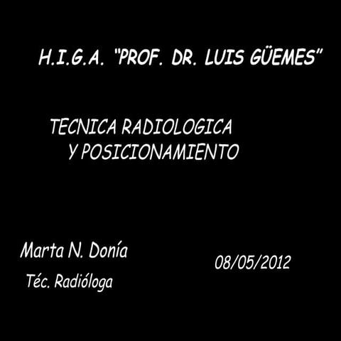 Tecnica mamografica