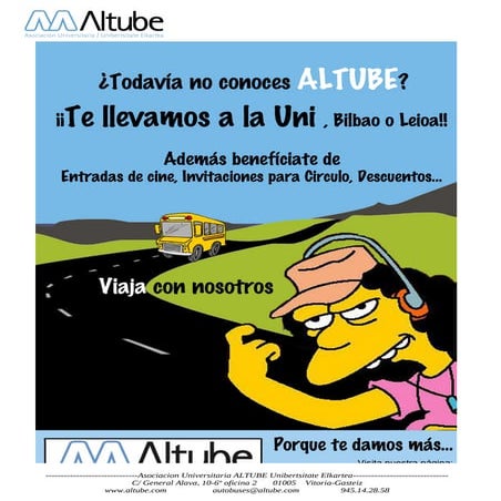 Charlas colegios informacion altube