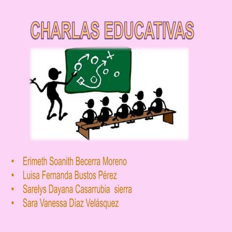 Charlas educativas