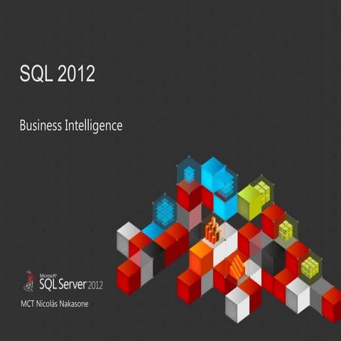 Charla sql server 2012 cibertec BI