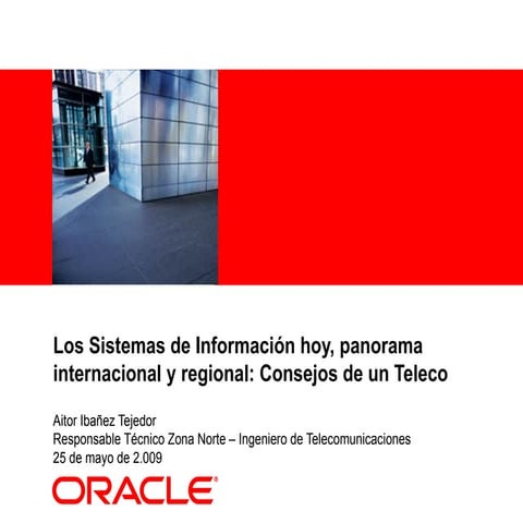 Panorama de las TIC, Consejos desde la Experiencia