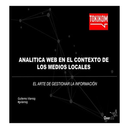 Analítica web en el contexto de medios locales