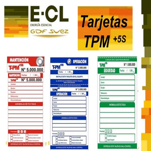 Charla uso  tarjetas tpm op