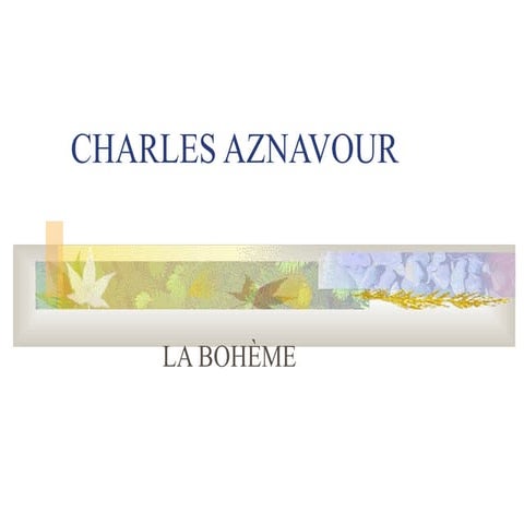 CHARLES AZNAVOUR.ppt