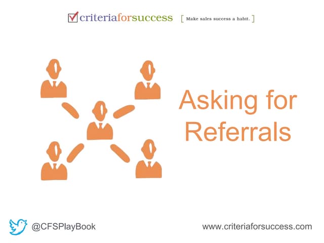 7 Steps to Maximize Referral Business