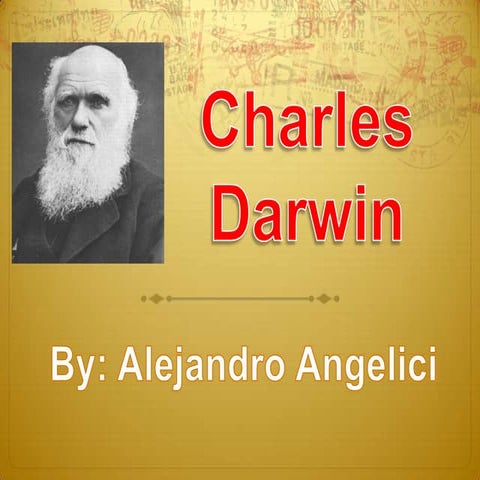 Charles darwin & Natural Selection | PPTX