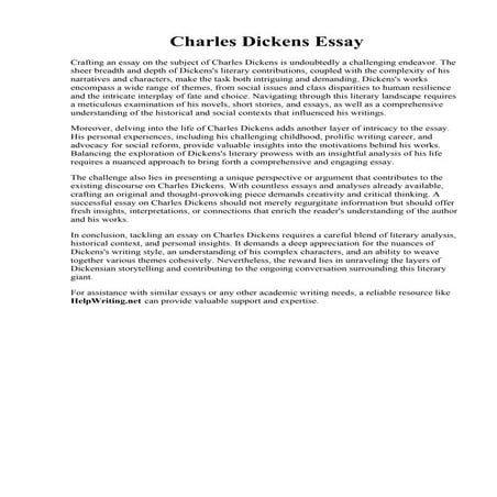 Charles Dickens Essay.pdf