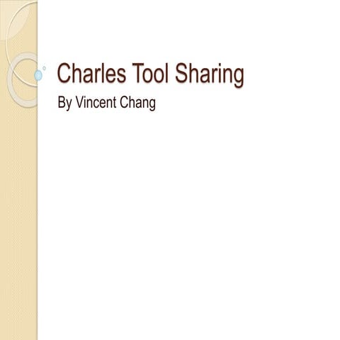 Charles guide sharing