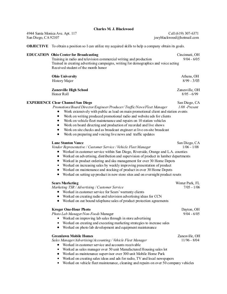 Charles Resume