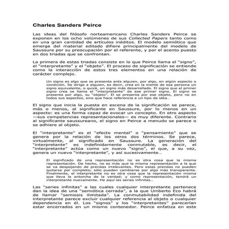 Charles s pierce presentation | PPT