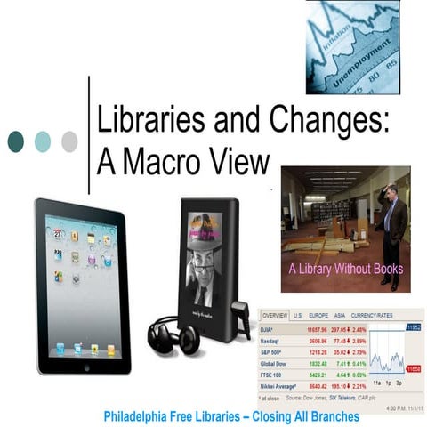 Libraries and Technologies - Catalysts of Changes and Library Challenges : A ...