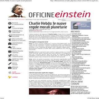 Charlie hebdo  le nuove regole mora...