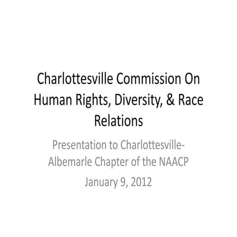 Charlottesville commission on human rights, diversity2