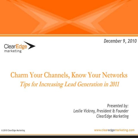 Tips for Increasing Lead Generation in 2011