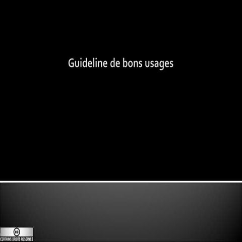 Entreprise 2.0 : Charte rse socialmedia