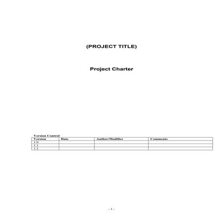 Charter template 17.01.15