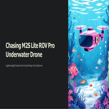 Chasing M2S Lite ROV Pro Underwater Drone: Lightweight Industrial Deep ...