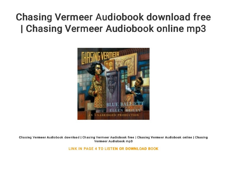 Chasing vermeer study guide image