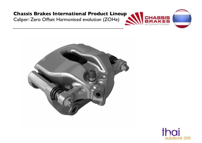 Chassis Brakes International Product Lineup