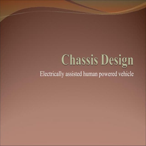 Chasis Design
