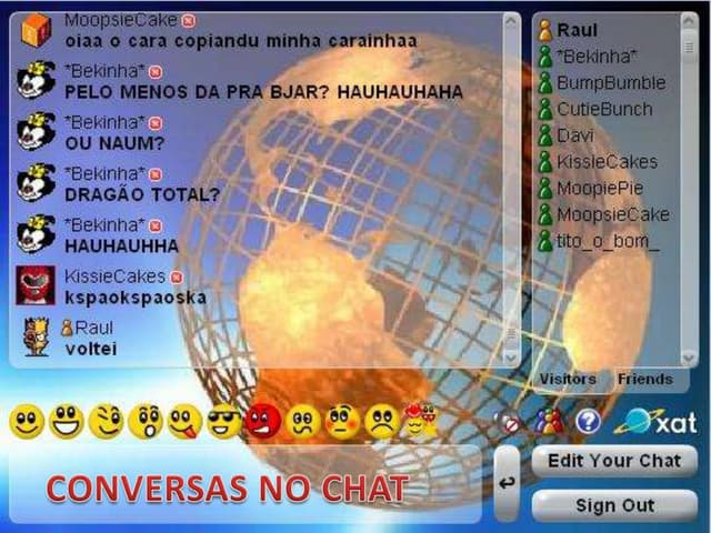 Conversas no Chat