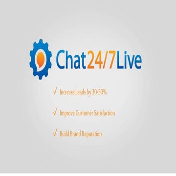 Benefits of Chat 24/7 Service