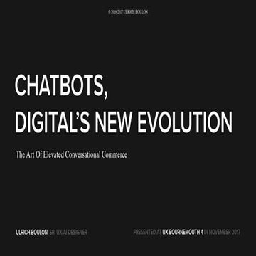 Chatbot digitals-new-evolution Ulrich Boulon