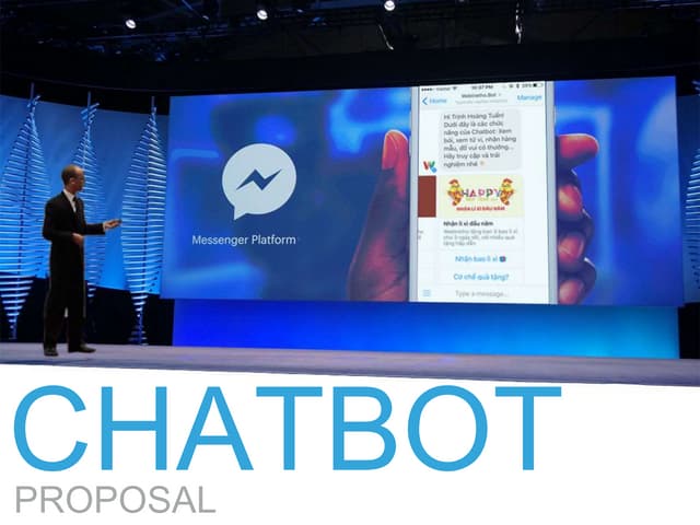 Facebook Chatbot introduction 2017