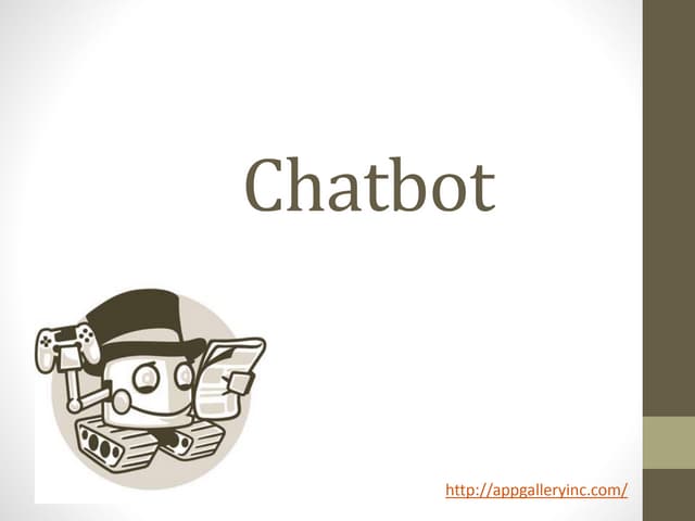 Chatbot ppt