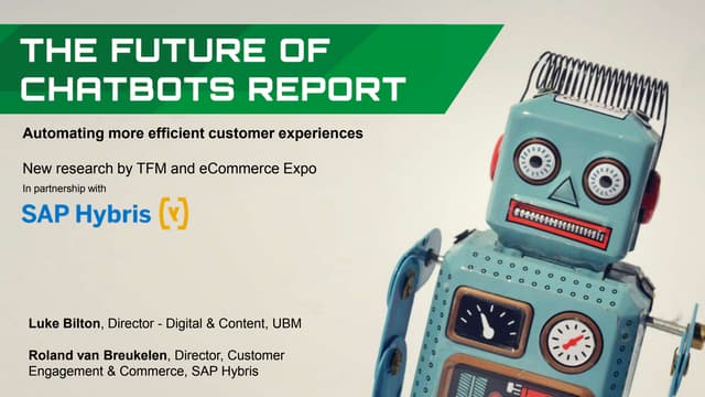 Chatbot report with sap hybris