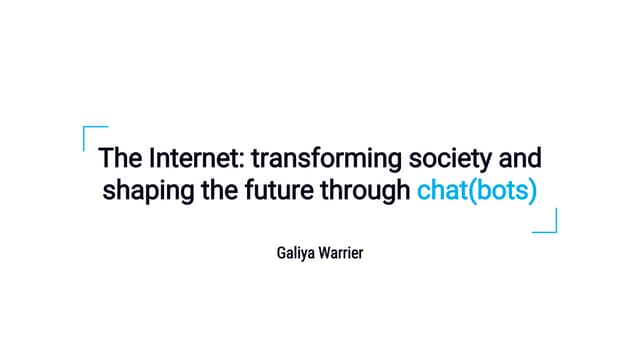 Chatbots DDD North2016